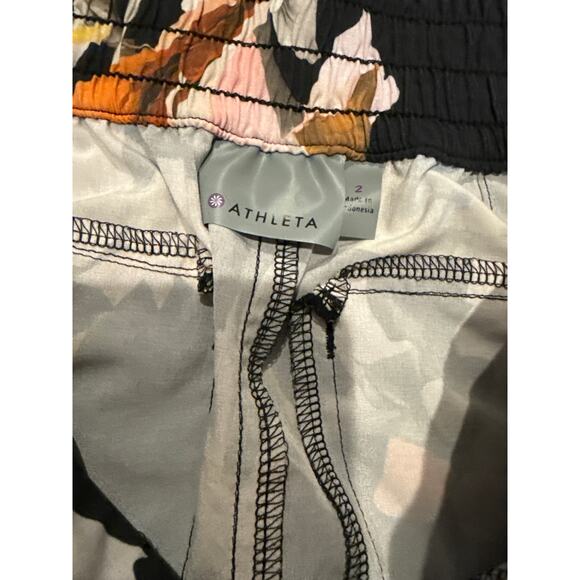 Athleta Hudson Board Shorts & Lima 0 Linen Fold Over Waistband Shorts both Sz 2 - Picture 7 of 16